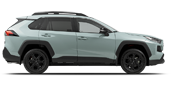 Vehicle in session - 2024 Toyota RAV4 TRD Off-Road  Lunar Rock