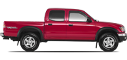 Vehicle in session - 2001 Toyota Tacoma 4wd  Radiant Red