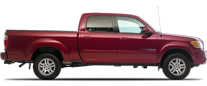 Vehicle in session - 2005 Toyota Tundra Double Cab SR5 4wd  Salsa Red