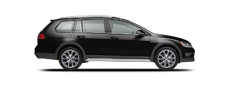 Vehicle in session - 2018 Volkswagen Golf Alltrack  Black