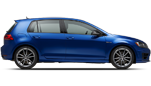 Vehicle in session - 2017 Volkswagen Golf R  Lapiz Blue