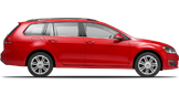 Vehicle in session - 2019 Volkswagen Golf Sportwagen 1.4T 195/65-15 Tornado Red