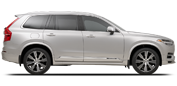 Vehicle in session - 2022 Volvo XC90 T6 AWD  Silver Dawn