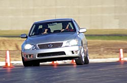 Bridgstone Potenza RE92 Front and Blizzak MZ-01 Rear on Lexus IS300 Sport Sedan